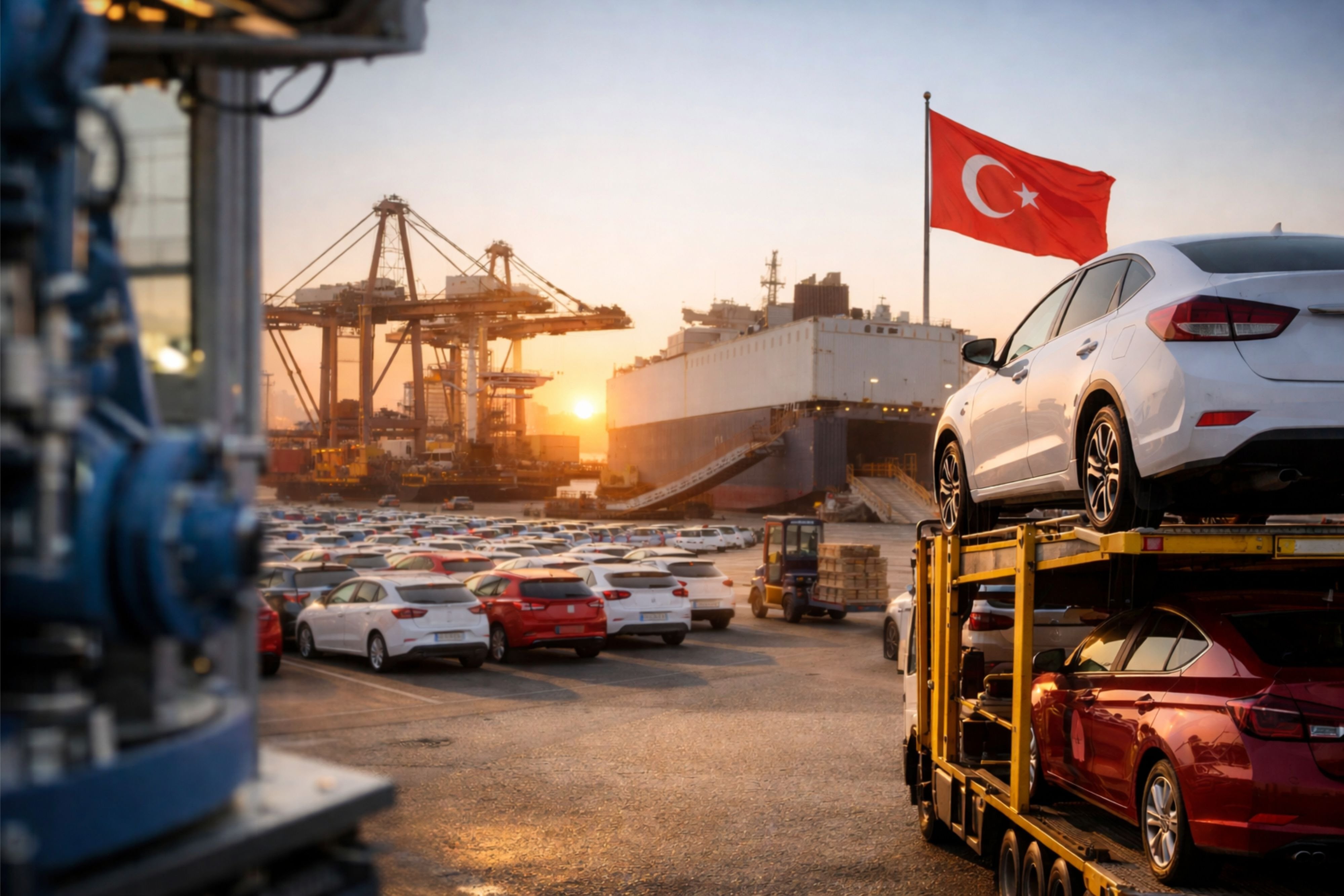 Türkiye Otomotiv İhracatında Tarihi Rekor: 41,5 Milyar Dolar