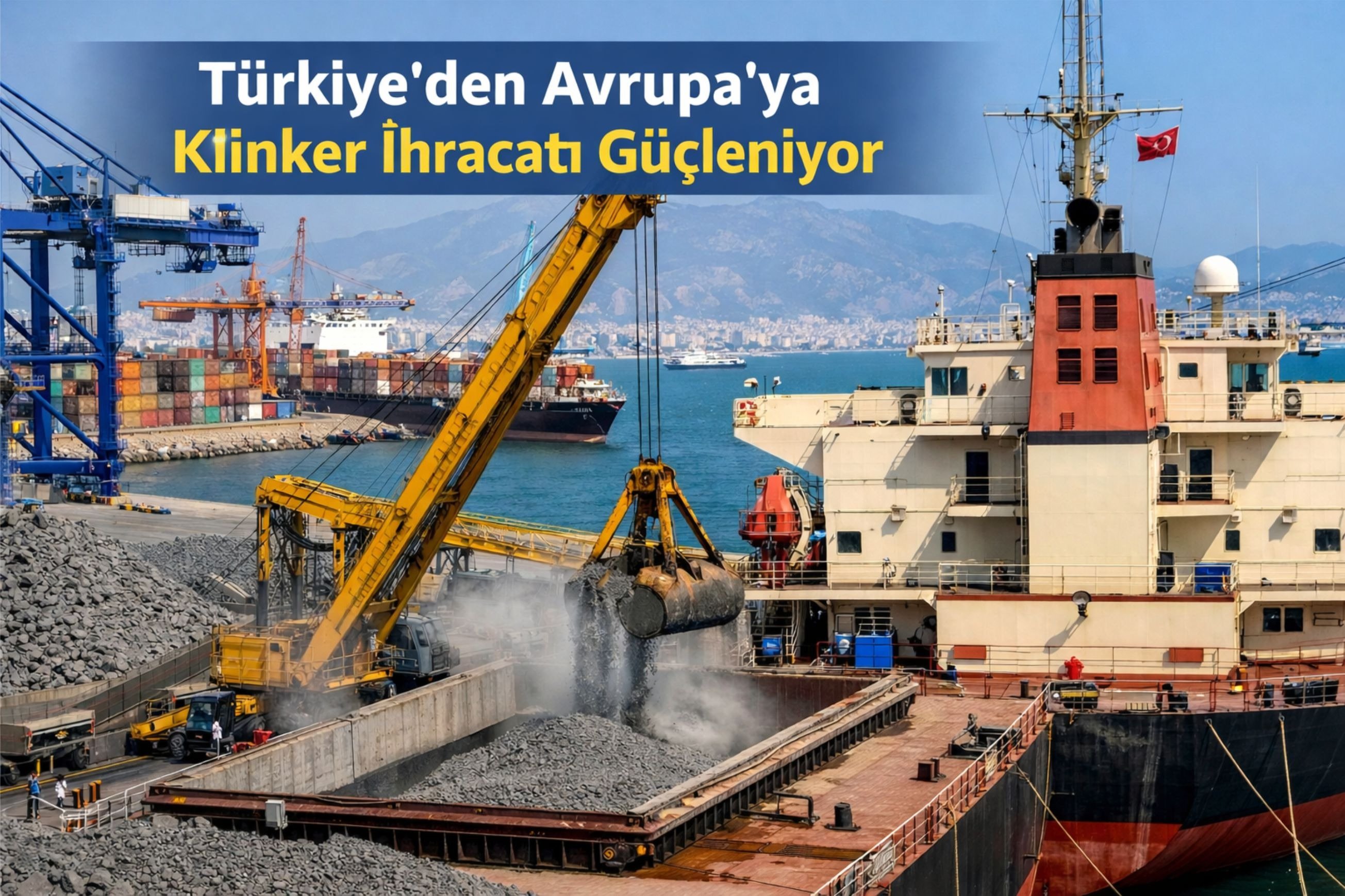 Türkiye’nin Çimento Klinkeri İhracatı Güçleniyor: Romanya Öne Çıkıyor